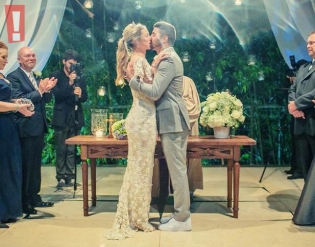 Luana Piovani mostra fotos inéditas do casamento: "Parecia um filme!"