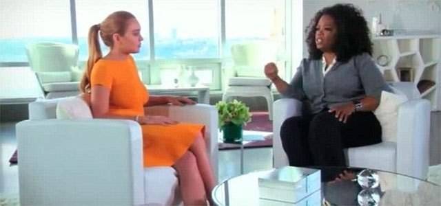 Oprah pega pesado em entrevista pós-rehab com Lindsay Lohan