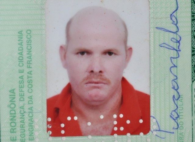 Você viu? Homem de 38 anos está desaparecido há uma semana em Vilhena