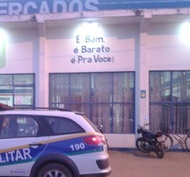Em Vilhena, mercado é assaltado pela terceira vez este ano 
