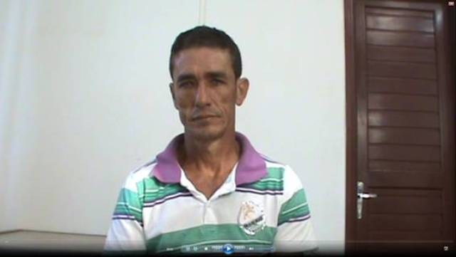 Em primeira mão: preso homem acusado de matar faxineira em Corumbiara