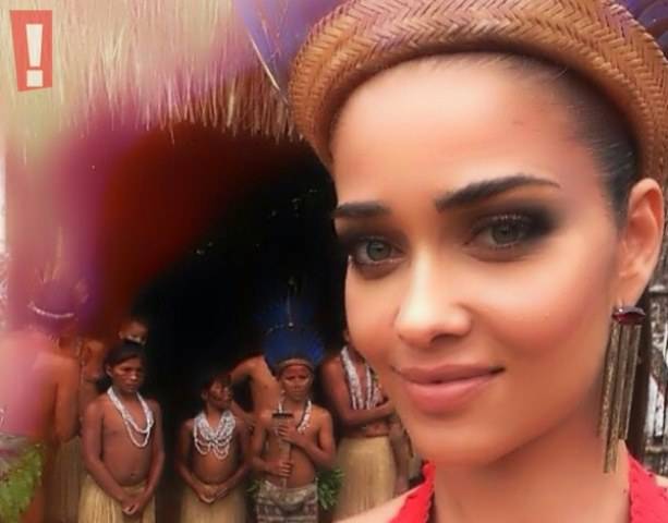 Ana Beatriz Barros faz ensaio na Amazônia