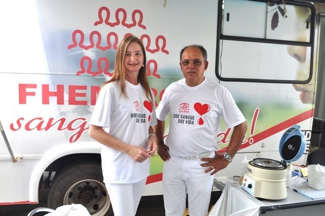 Parceria entre empresa e hemocentro mobiliza doadores de sangue em Vilhena