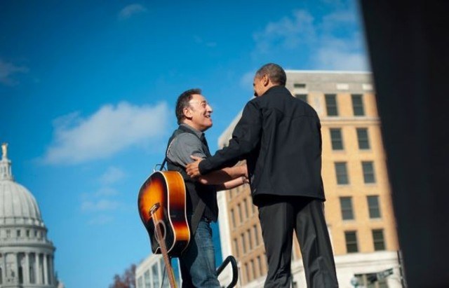 Obama parabeniza Bruce Springsteen por 64 anos