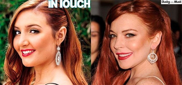Meia irmã gasta fortuna para ficar parecida com Lindsay Lohan