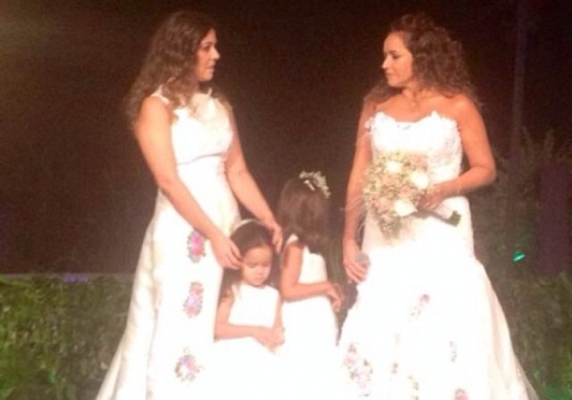 Daniela Mercury se casou com Malu Verçosa neste sábado, em Salvador
