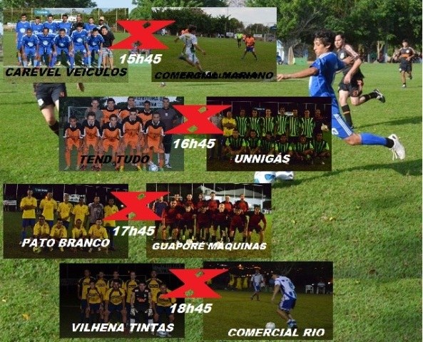 Jogos das quartas de final da Taça Aciv acontecem no sábado 