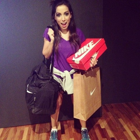 Anitta é escolhida pela Nike para divulgar a marca