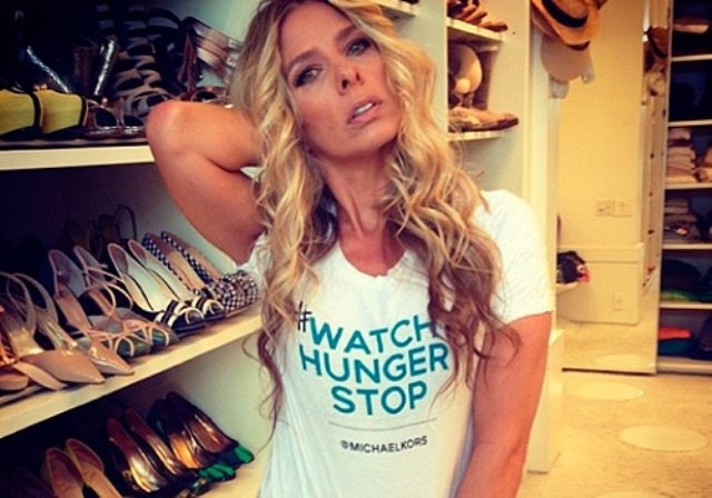 Adriane Galisteu e outros famosos aderem à campanha contra fome