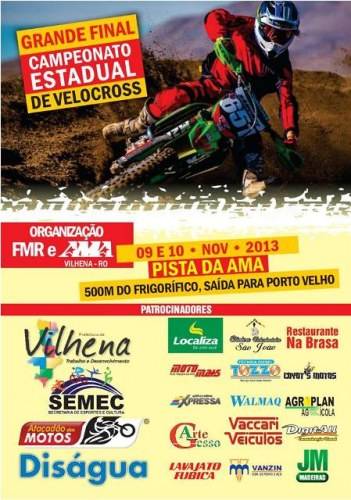 Final do Velocross é neste final de semana na pista da AMA em Vilhena 