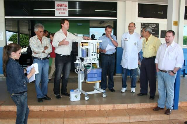 PATO BRANCO ENTREGA EQUIPAMENTOS NO HOSPITAL REGIONAL