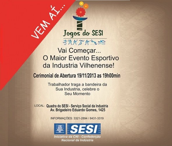 Jogos do Sesi: nove equipes disputam a Fase Municipal na modalidade Futsal  