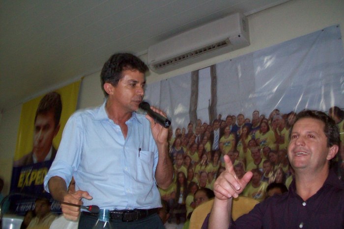 EXPEDITO EM VILHENA HOJE PARA FALAR DA PEC DA TRANSPOSIÇÃO