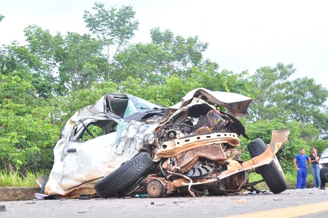 Familiares dão detalhes de acidente que matou mãe e filha a 80 km de Vilhena