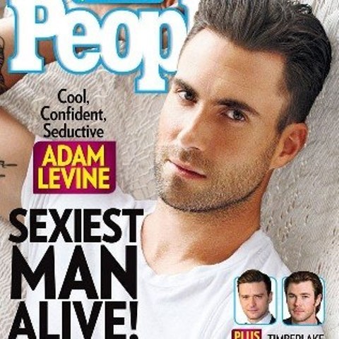 Adam Levine, vocalista do Marron 5 é eleito o homem mais sexy do mundo