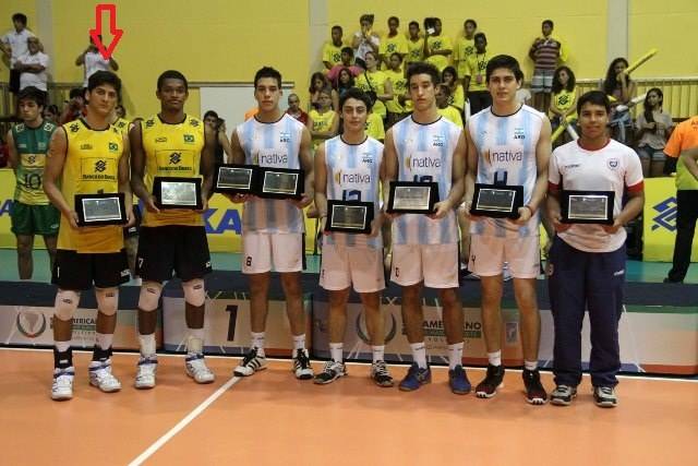 Na Seleção Brasileira Infantil, Vilhenense é vice-campeão Sul-Americano de vôlei