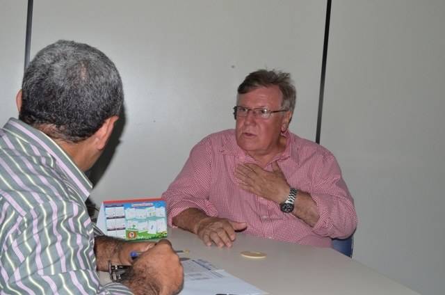 Amir Lando visita FOLHA DO SUL ON LINE e anuncia recursos para a região