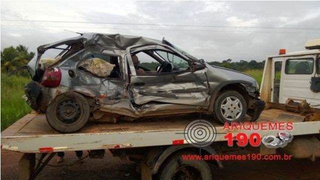 Carro com placas de Vilhena mata dois, mas nenhum é morador da cidade