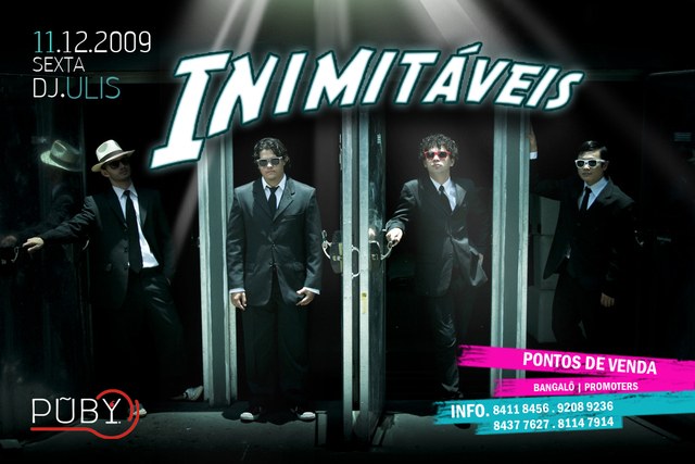 BANDA OS INIMITÁVEIS SE APRESENTA SEXTA EM VILHENA