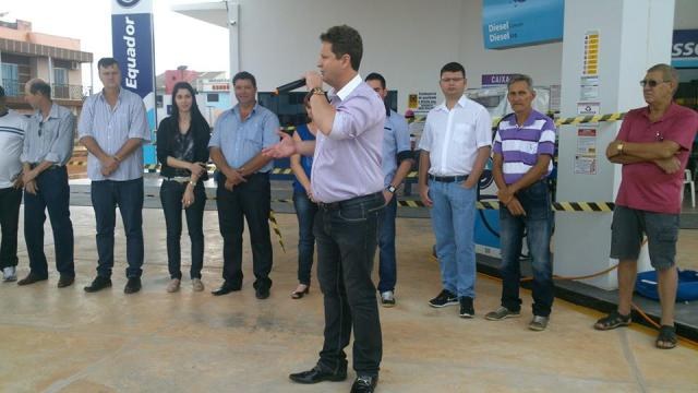 Prefeito inaugura posto que foi estopim de “guerra” com vereadora em Vilhena