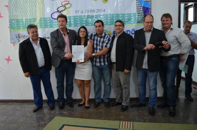 Município e Estado assinam convênio para realização do JIR 2014