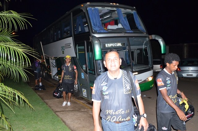 Mixto chega a Vilhena depois de 12 horas de viagem