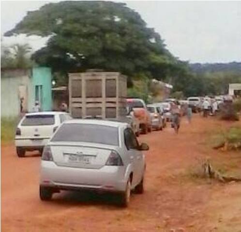 Emoção marca sepultamento de policial militar na cidade de Cerejeiras