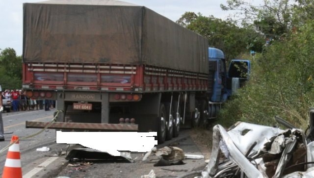 URGENTE! Um morto e feridos em acidente na BR 174 a 40 km de Vilhena