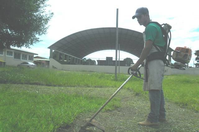 Órgãos do Governo promovem mutirão de limpeza e reformas em Vilhena