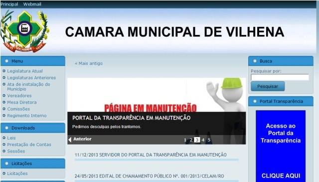Em Vilhena, prefeito e vereadores ignoram recomendação do MP