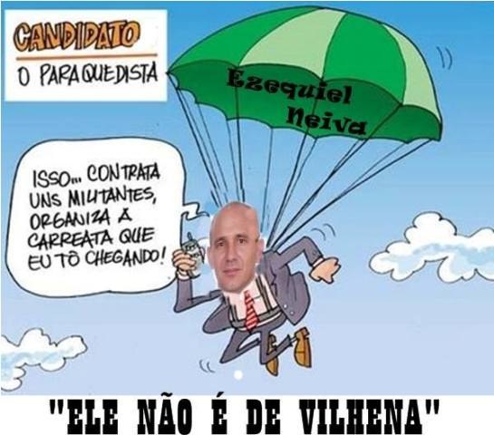 Apoiado por Rover, ex-deputado de Cerejeiras é boicotado por vilhenenses