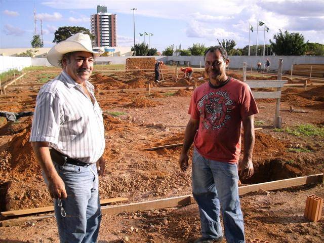 SUPERINTENDÊNCIA DO TCE DE VILHENA TEM OBRA INICIADA