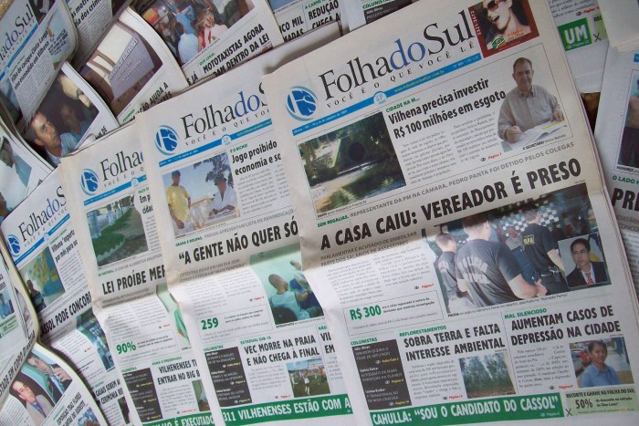 FOLHA DO SUL ENTRA EM RECESSO