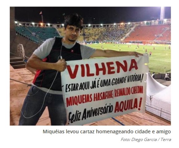 Portal Terra mostra: “Não foi só o VEC: torcida também fez bonito em São Paulo”