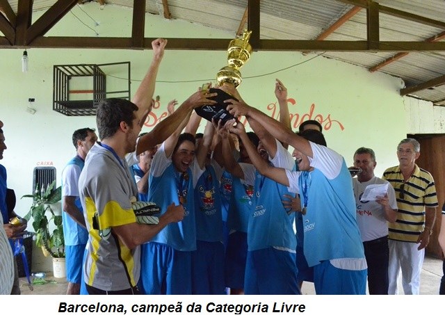 Campeonato de Inverno: Bueno Tur/Rodamazon e Barcelona são campeões 