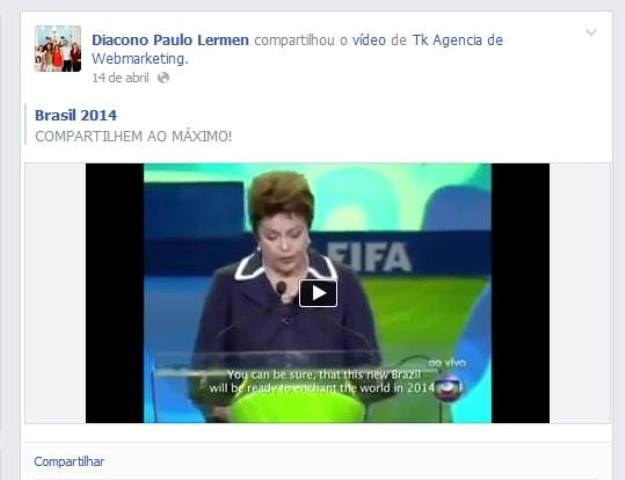 Em perfil no Facebook, líder católico vilhenense detona lideranças petistas