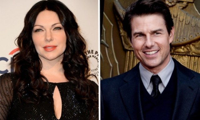 "No momento, estou namorando Tom Cruise", ironiza Laura Prepon