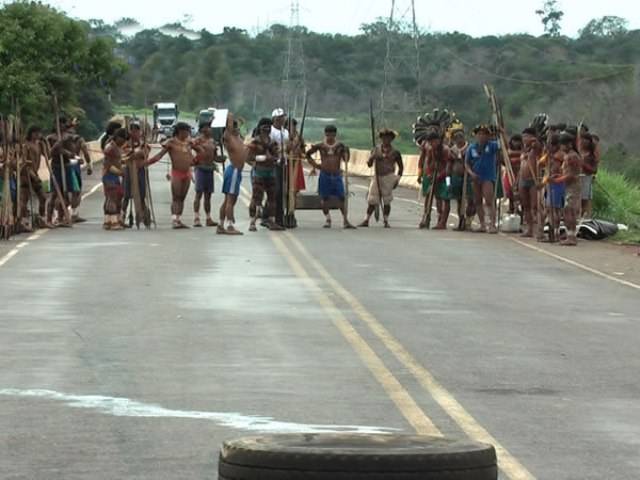 Quem quiser ir de Vilhena à cidade de Juína terá que pagar pedágio a índios