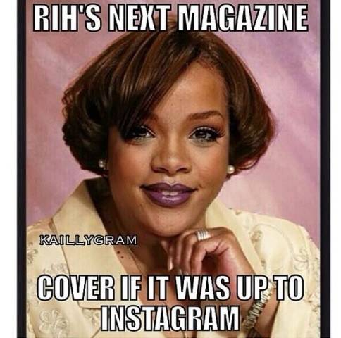 Rihanna é forçada a remover de rede social fotos que aparece nua, diz site
