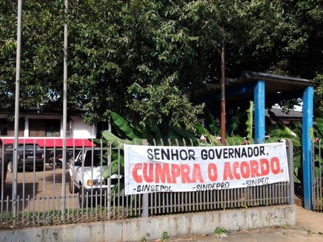 Agentes da Polícia Civil de Vilhena aderem à paralisação nacional da categoria