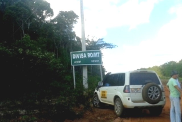 Marcos geodésicos em Vilhena vão delimitar divisa entre Rondônia e Mato Grosso