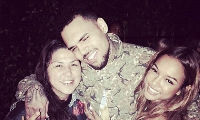 Festa surpresa para Chris Brown