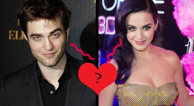 Katy Perry é flagrada aos beijos com Robert Pattinson