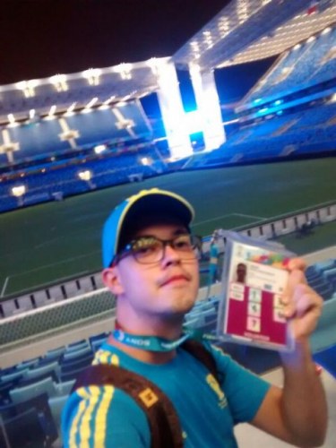 Filho de advogado foi o único voluntário vilhenense atuando na Copa do Mundo