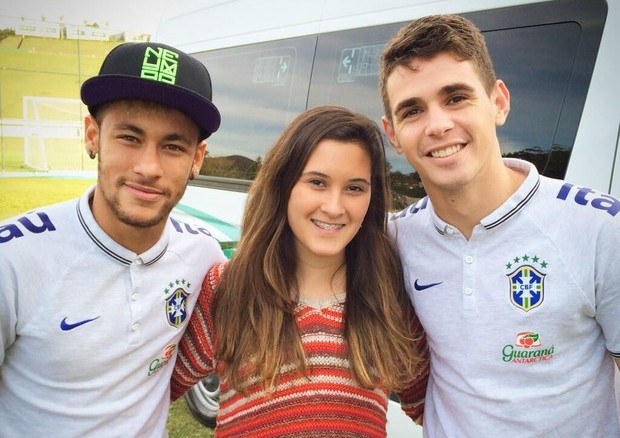 Filha de Fátima Bernardes e William Bonner tieta Neymar e Oscar