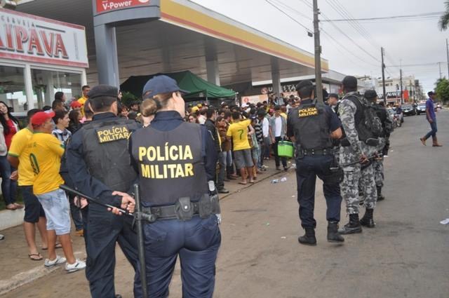 Após jogo da seleção, polícia registra casos de violência em “point da Copa”