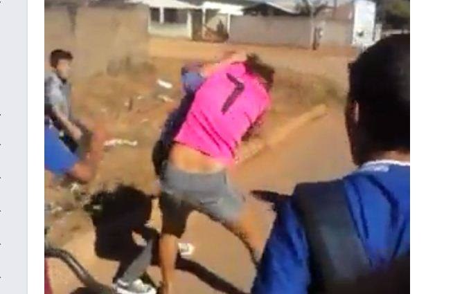 Garotas se pegam em escola pública de Vilhena e vídeo vai para as redes sociais