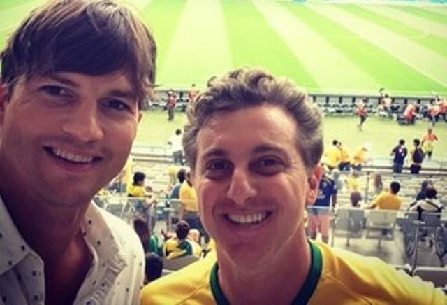 Ashton Kutcher vai ao Mineirão assistir a jogo da Copa do Mundo