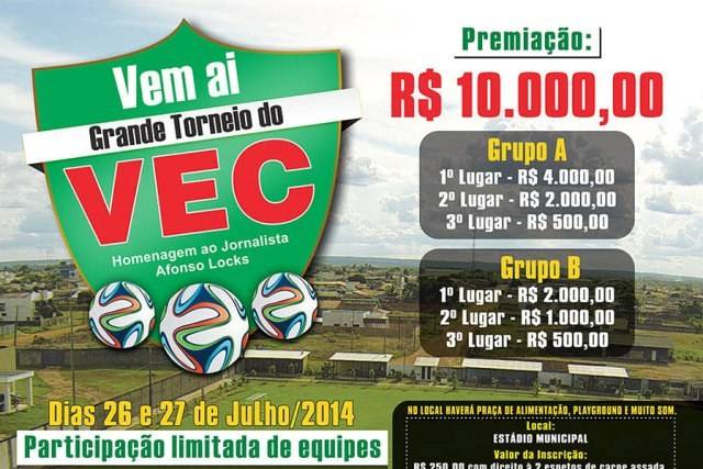 Torneio realizado pelo VEC homenageia Jornalista Afonso Locks