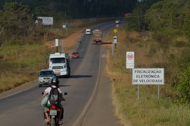 Após tragédias, trecho da BR 364 próximo a Vilhena recebe radar eletrônico